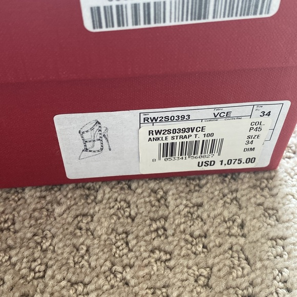 Valentino Rockstud Ankle Strap Pump 100mm - Picture 5 of 5